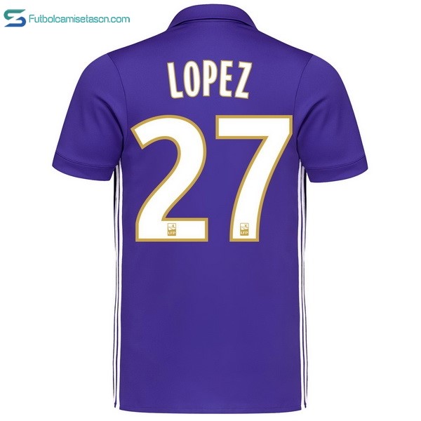 Camiseta Marsella 3ª Lopez 2017/18